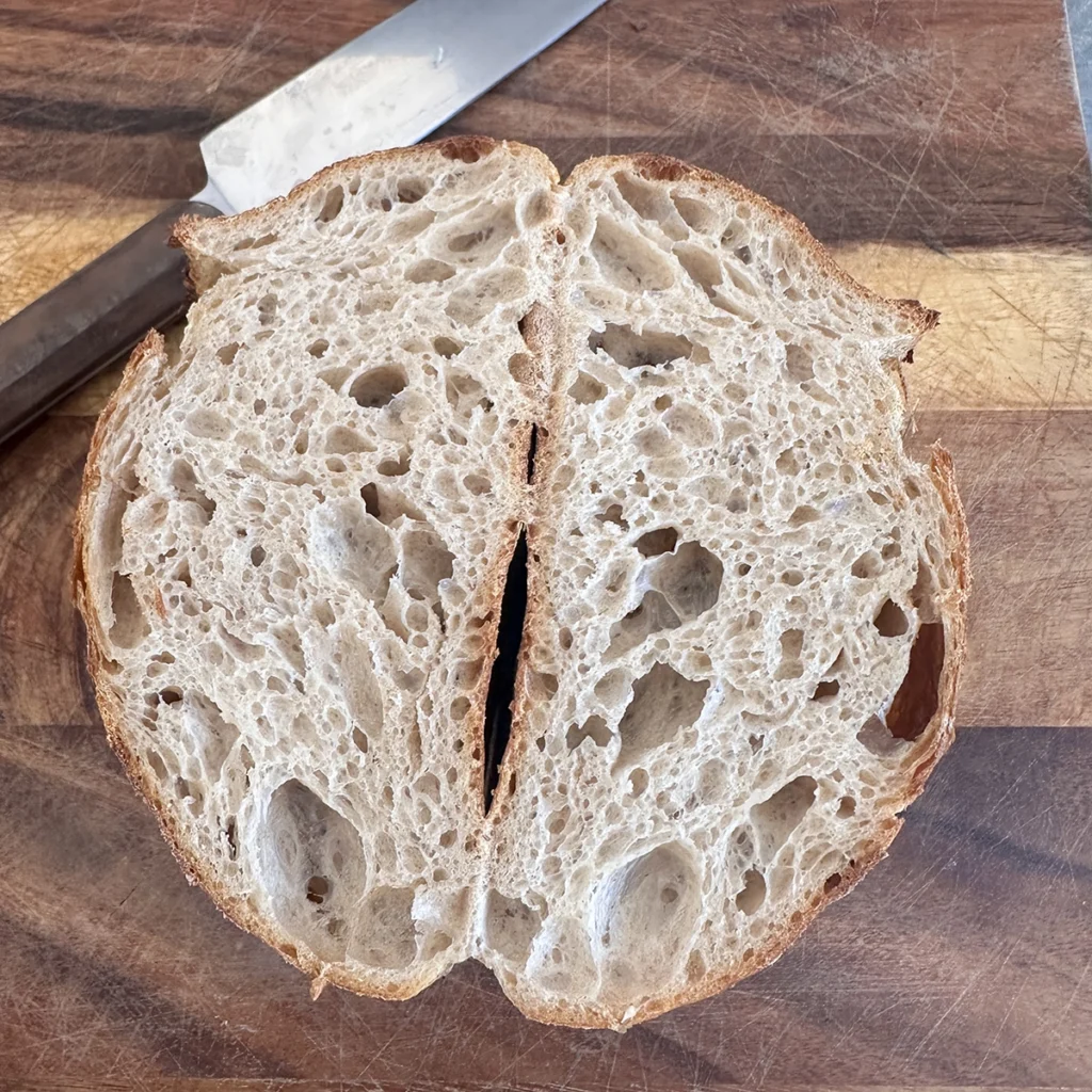 Sourdough White Bread Half Loaf